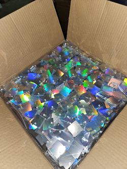 24 PCs Shimmer Wall Backdrop Silver