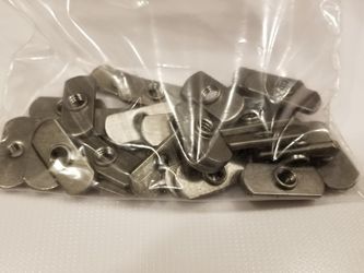 3/8 -16 Weldnut DOUBLE TAB SPOT WELD NUTS.
