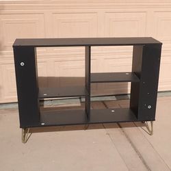 Black Novogratz Owen Shelf Bookcase Media Center