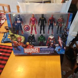 Marvel Avengers Actuon Figures Still In Box Unopened
