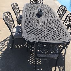 Hampton Bay 7-Piece Patio Dining Set