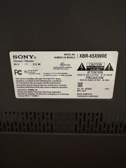 65” TV - Won’t turn on