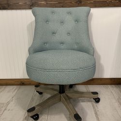 Linon Home Decor Teal Office Chair