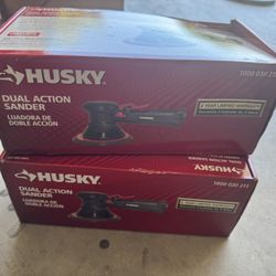 Husky 6 in. Dual Action Sander (Quantity:2)
