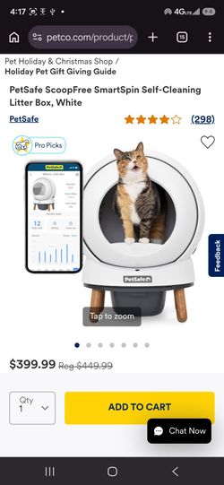 Brand New PETSAFE SCOOPFREESSMARTSPIN