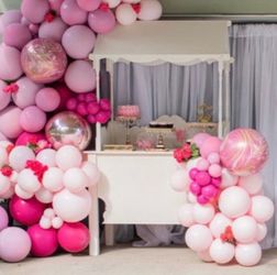 Wedding treat cart baby shower