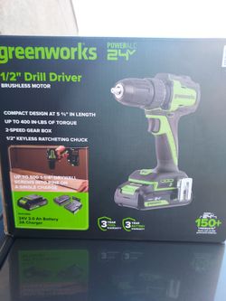 (((((GREENWORKS DRILL))))