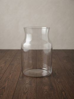 Large Clear milk jug Glass Vase