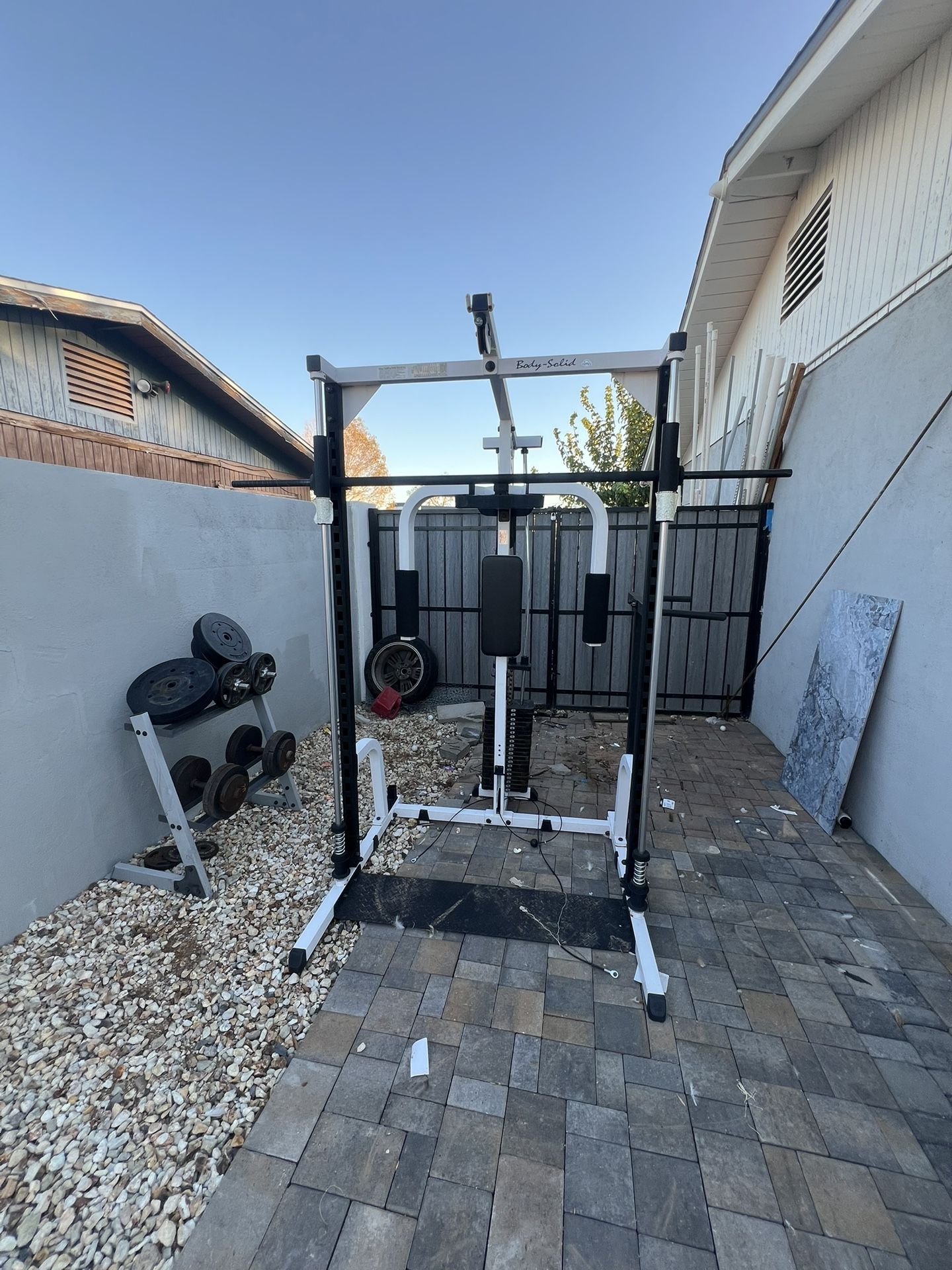 Smith machine And Dumbbells