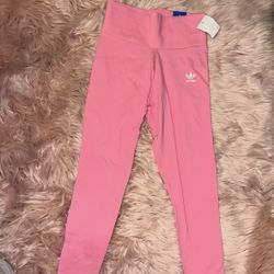 pink adidas leggings 