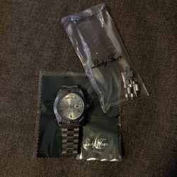 Lucky Fours Silver Watch