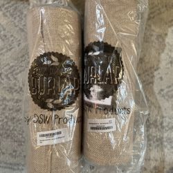 2 Rolls Of 10ft Burlap