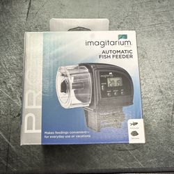 New In Box Imagitarium Automatic Fish Feeder