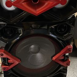 44’ tall speaker blue tooth Connection