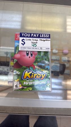 Nintendo switch game (Kirby and the forgotten land )