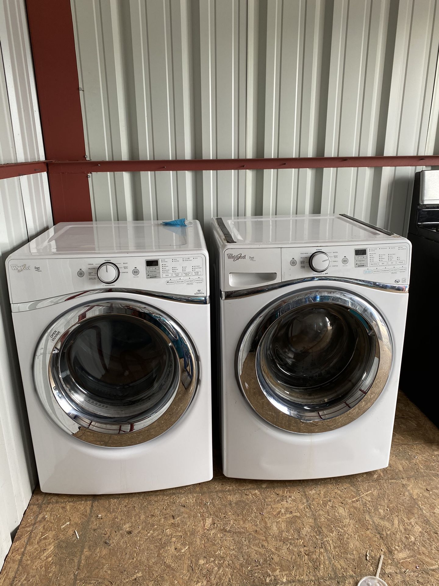 Whirlpool washer and dryer 250 each