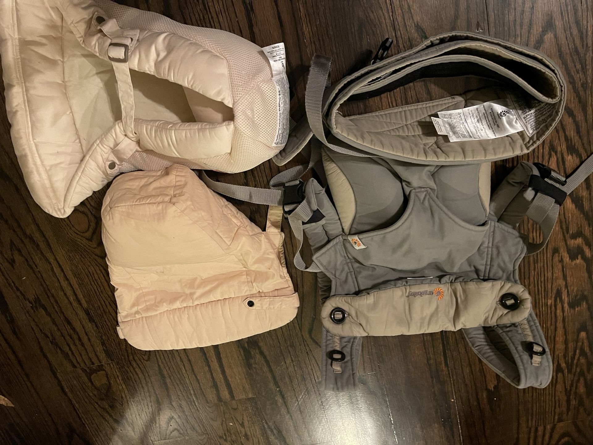 Ergobaby Omni 360 Cool Air Mesh All Position Breatheable Baby Carrier with Lumbar Supportt and 2 new born/ infant inserts