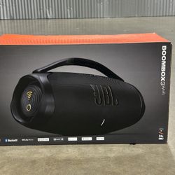 JBL Boombox 3 WiFi Portable Waterproof Bluetooth Speaker - Black