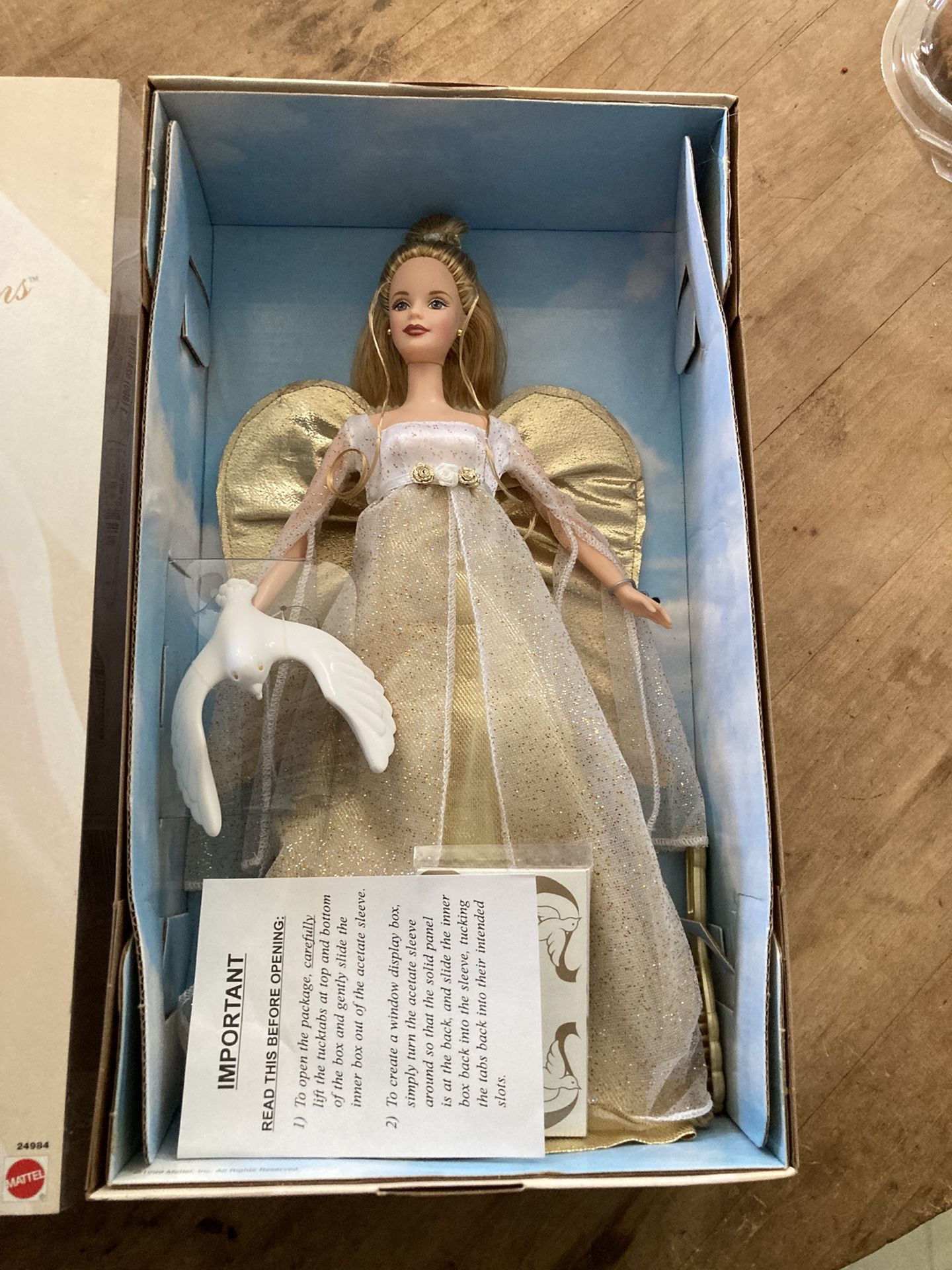 1999 Angelic Inspiration Barbie Blonde