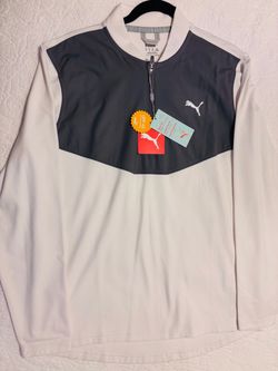 Puma Quarter-Zip Pullover with UPF 40