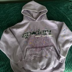 Sp5der Açaí Hoodie