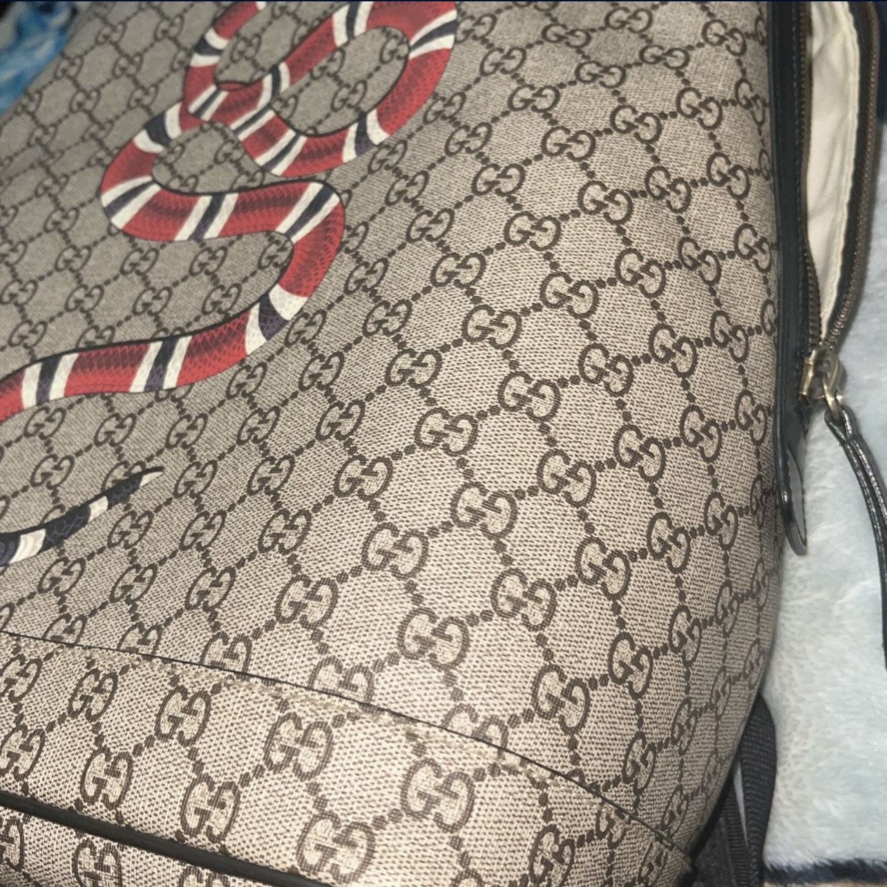 GUCCI GG SUPREME CANVAS BACKPACK