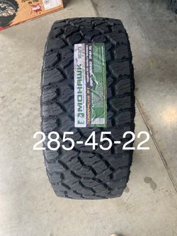 4 new 285-45-22 at
