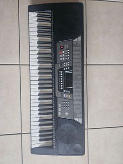 61_key portable electronic keyboard piano