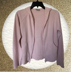 Next Vintage Zip Up Hoodie Size S/M Baby Pink