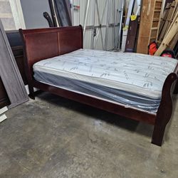 Queen Bed And Mattress
