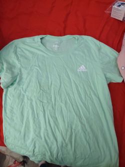 Adidas Mint Green Crew Neck T-Shirt