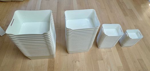The Container Store Plastic Storage Bins