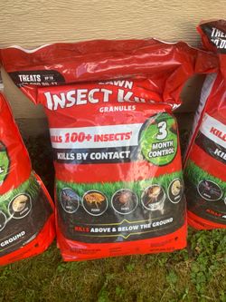 Insect kill for grass