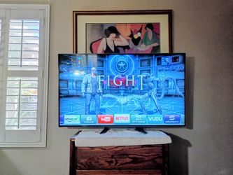 55 inch Vizio smart 3D tv with remote and glasses