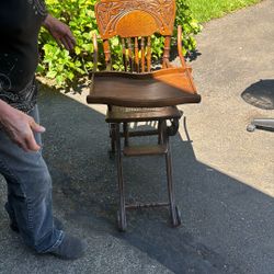 Antique Hi-Chair