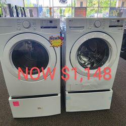4.5 Cu. Ft. Ultra Large Washer And 7.4 Cu. Ft. Large Capacity Dryer