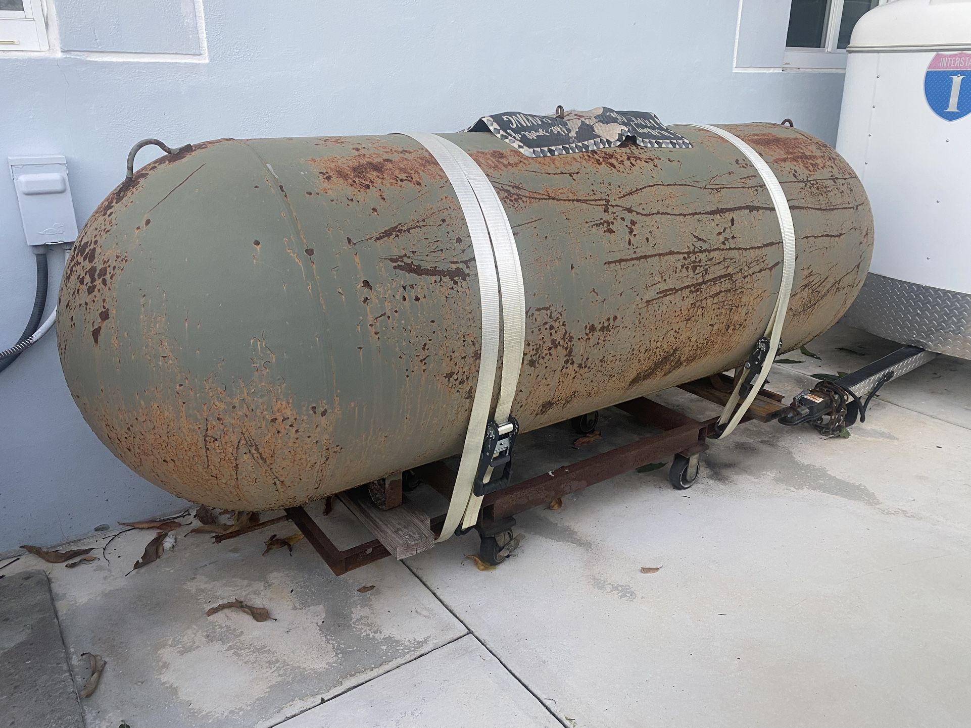 500 Gallon Propane Tank BBQ Smoke pit fire Pit etc