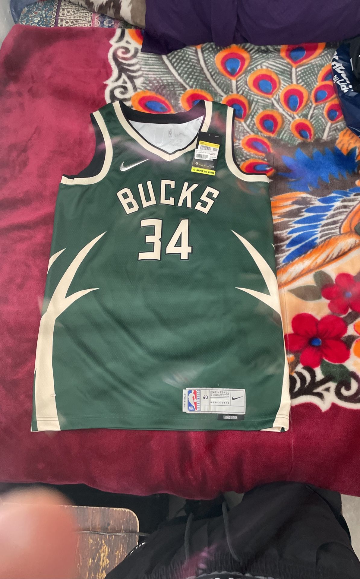 Giannis Bucks Jersey