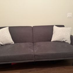 Gray Futon Sofa