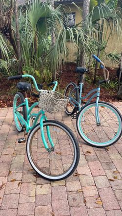 (2) 26” Beach Cruisers $100.00 BOTH, CASH. TEXT FOR PRICES
