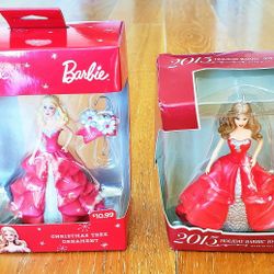 Barbie Hallmark Christmas Ornament Mattel Holiday Joyeux Noel 2015