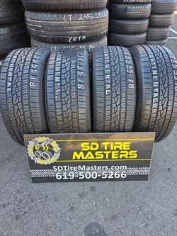 235 55 18 CONTINENTAL $280 CASH PRICE