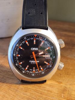 Oris Chronoris automatic watch box and warranty card