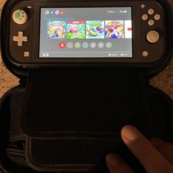 Nintendo Switch Lite With Case And Charger
