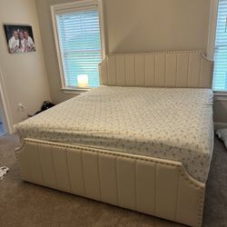 Brand New king size cream Bed Frame