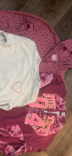 3-Piece bundle /Girls Hoodie Lot - Used (Girls Size 10-12)