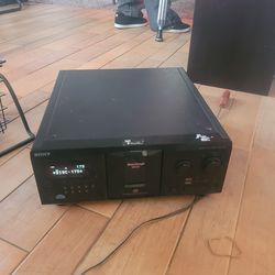 Sony megastorage 300cd player