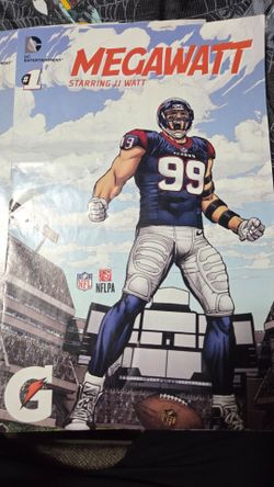 Megawatt #1 DC Comics Starring JJ Watt