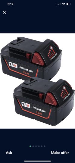 Power Tool Batteries For Milwaukee 