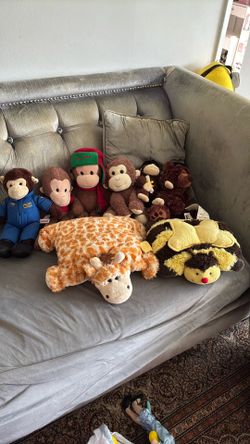 Curious George stuffed animal
